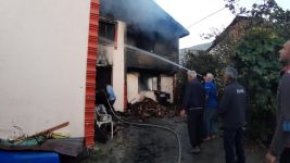 KARI KOCA FECİ YANGINDA HAYATINI KAYBETTİ...