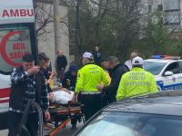 YAYA GEÇİDİNDE DURAN ARACA ARKADAN ÇARPTI, ÖLÜMDEN DÖNDÜ