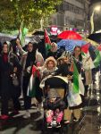 YÜZLERCE KİŞİ KATİL İSRAİL'E TEPKİ GÖSTERDİ