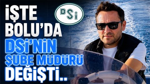 BOLU'DA DSİ ŞUBE MÜDÜRÜ DEĞİŞTİ
