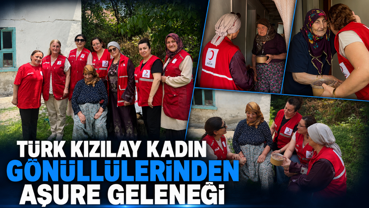 TÜRK KIZILAY KADIN GÖNÜLLÜLERİNDEN AŞURE GELENEĞİ