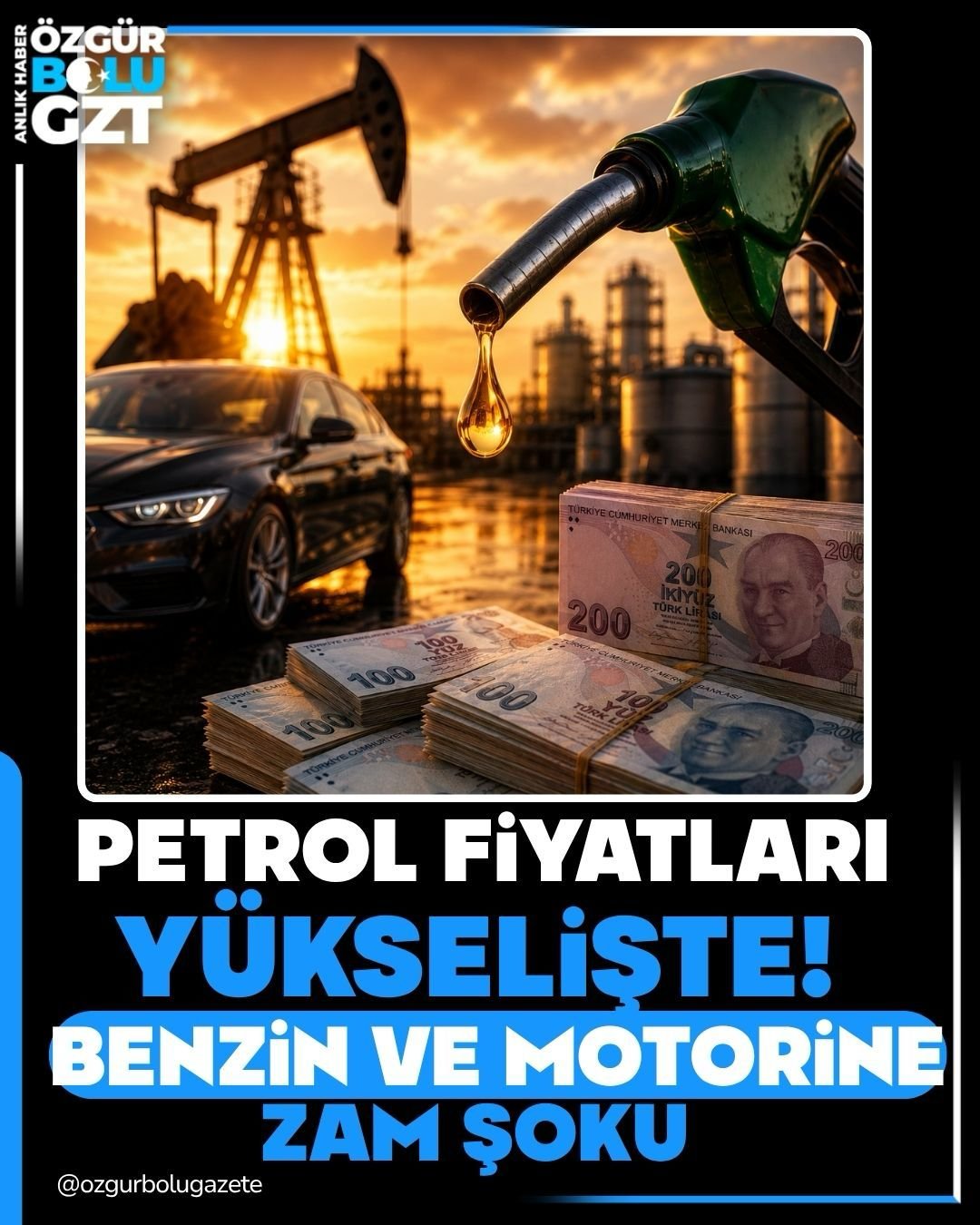 MAZOT VE BENZİNE ZAM...