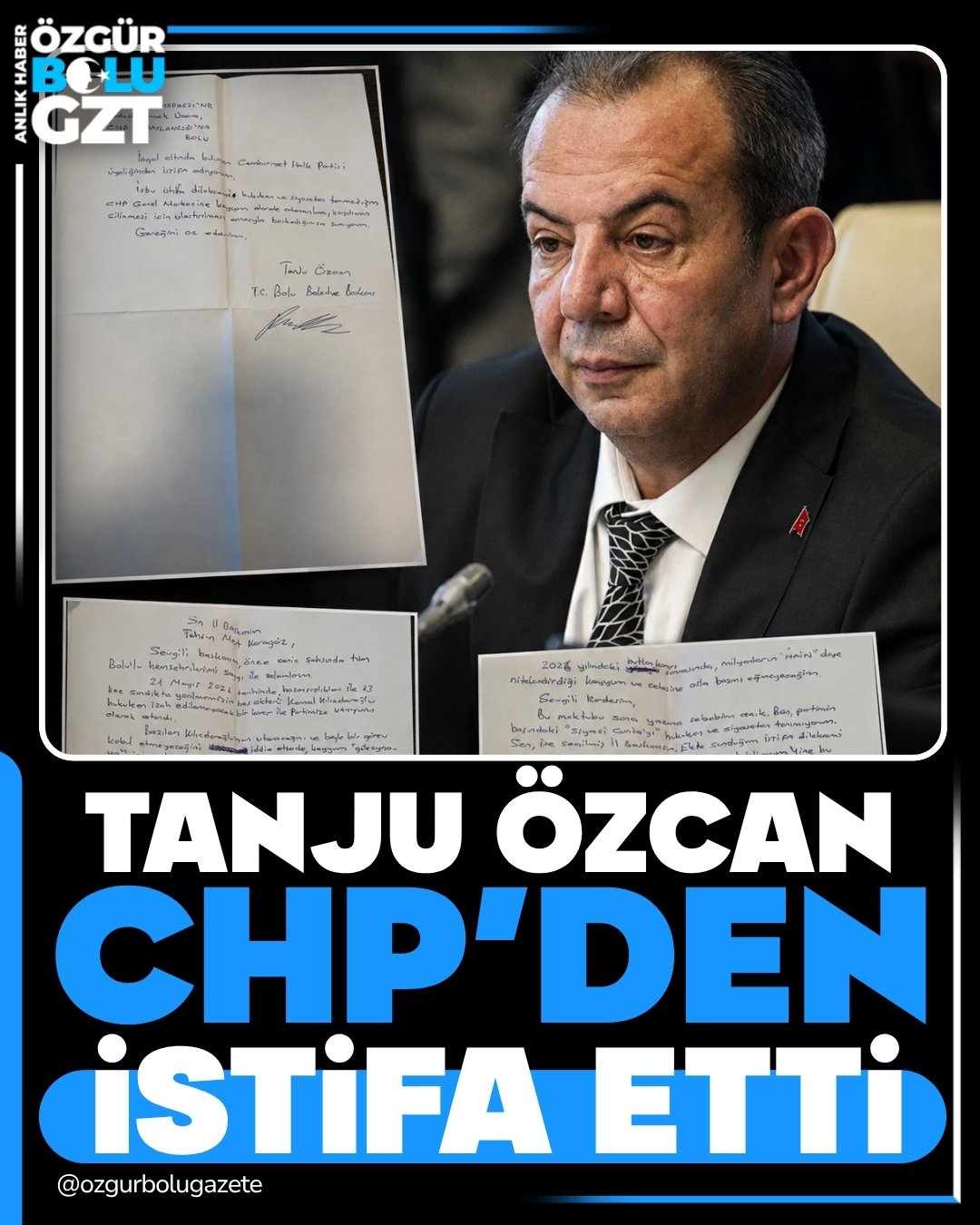 TANJU ÖZCAN'DAN CEZAEVİNDEN ŞOK MEKTUP! CHP'DEN İSTİFA ETTİ
