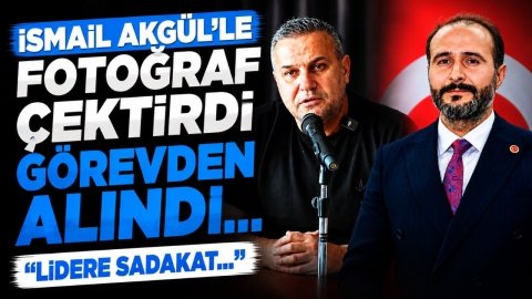 MHP'DE FOTOĞRAF KRİZİ... GÖREVDEN ALINDI