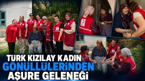 TÜRK KIZILAY KADIN GÖNÜLLÜLERİNDEN AŞURE GELENEĞİ