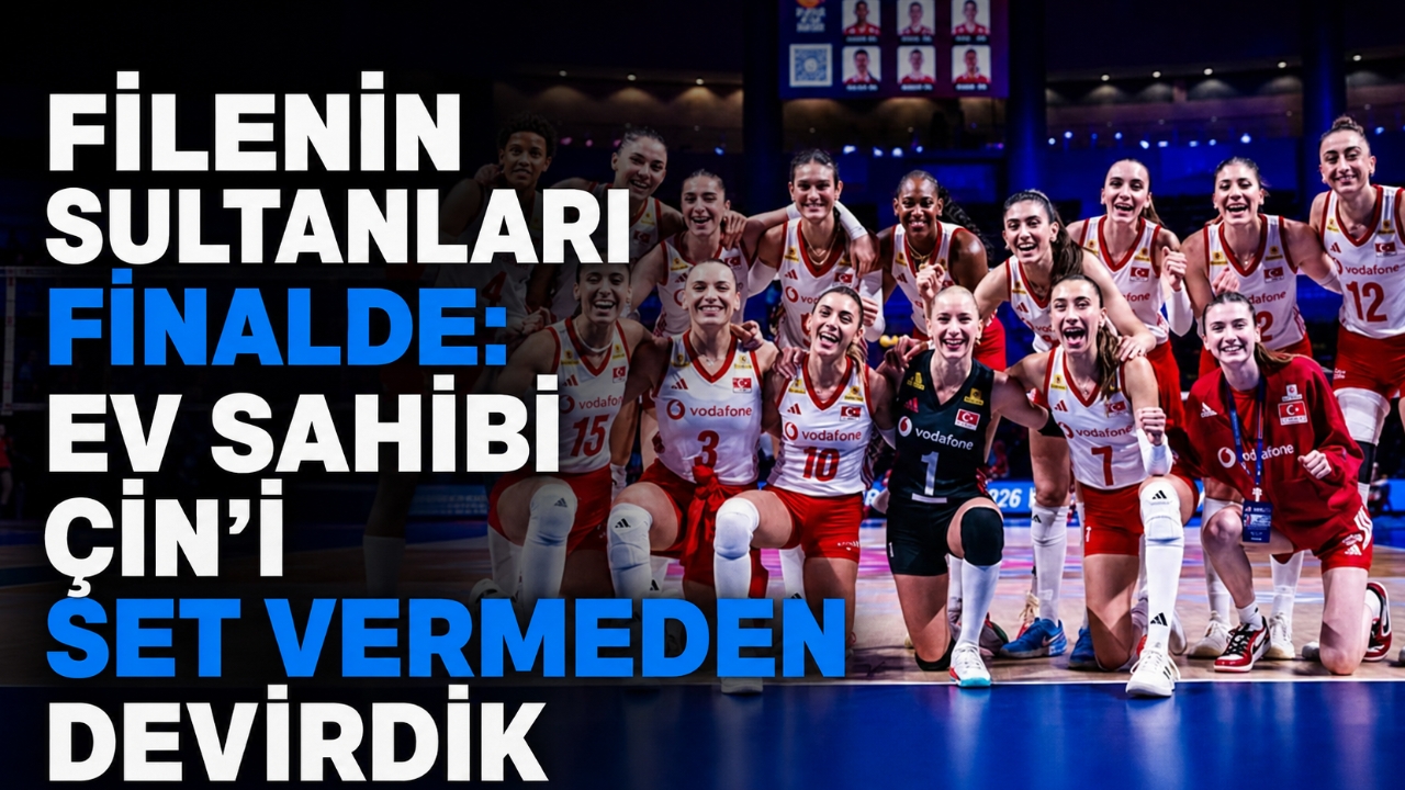 FİLENİN SULTANLARI FİNALDE: EV SAHİBİ ÇİN'İ SET VERMEDEN DEVİRDİK