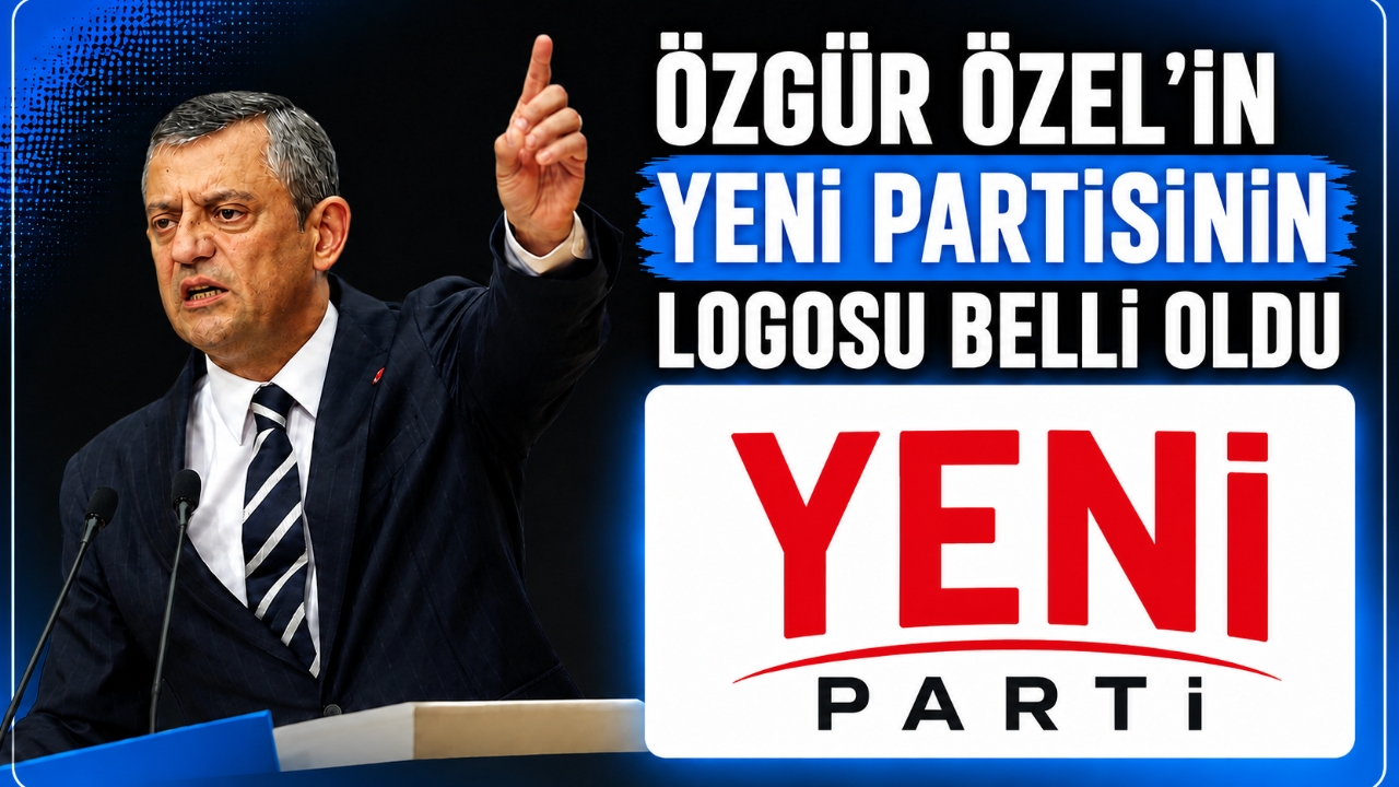 ÖZGÜR ÖZEL'İN YENİ PARTİSİNİN LOGOSU BELLİ OLDU