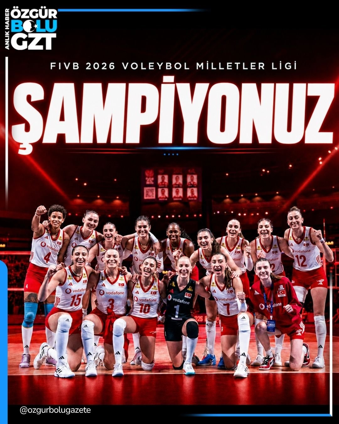 FİLENİN SULTANLARI ŞAMPİYON: TÜRKİYE VNL'DE TARİH YAZDI