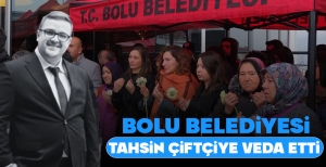 BOLU BELEDİYESİ, HAYATINI KAYBEDEN BELEDİYE PERSONELİNE VEDA ETTİ...
