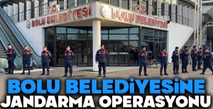 BOLU BELEDİYESİ'NE İKİNCİ DALGA JANDARMA OPERASYONU...
