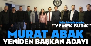 BOLU LOKANTACILAR ODASI BAŞKANI MURAT ABAK YENİDEN ADAY