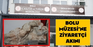 BOLU MÜZESİ'NE ZİYARETÇİ AKINI...