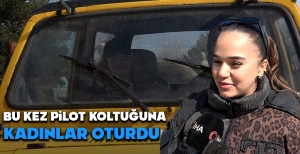 BOLU'DA 8 MART'A ÖZEL DİREKSİYONA KADINLAR GEÇTİ... PARKURUN TOZUNU ATTIRDILAR...