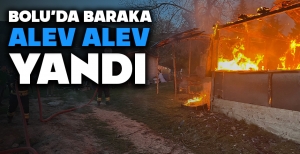 BOLU'DA BARAKA ALEV ALEV YANDI...