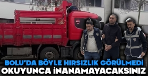 BOLU'DA BÖYLE HIRSIZLIK GÖRÜLMEDİ...OKUYUNCA İNANAMAYACAKSINIZ....