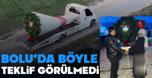 BOLU'DA BÖYLE TEKLİF GÖRÜLMEDİ...