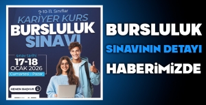 BOLU'DA BURSLULUK SINAVI BAŞLIYOR