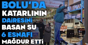 BOLU'DA KATARLININ EVİNİ BASTI... ESNAFLAR MAĞDUR OLDU... "GELEMEM"