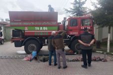 BOLU'DA YANGIN SÖNDÜRME ARAÇLARI ZORLU SEZON ÖNCESİ DENETİMDEN GEÇTİ