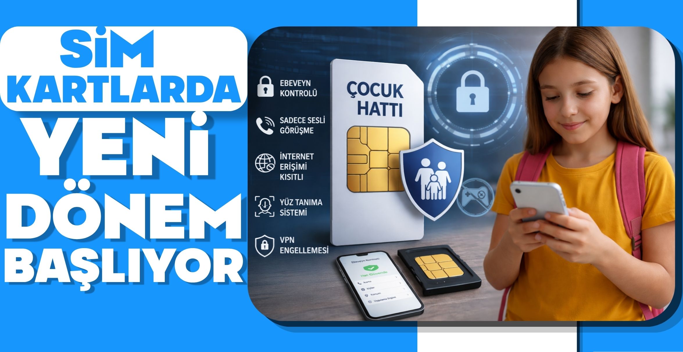 SİM KARTLARDA YENİ DÖNEM BAŞLIYOR