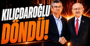 KEMAL KILIÇDAROĞLU YENİDEN GÖREVE DÖNÜYOR...