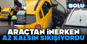 KIL PAYI FACİADAN KURTULDU... BOLU'DA FACİAYA RAMAK KALA...