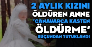 O ANNE 'CANAVARCA KASTEN ÖLDÜRME' SUÇUNDAN TUTUKLANDI....